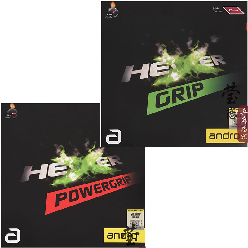 Badminton Grip - Andro HEXER GRIP borracha de tênis