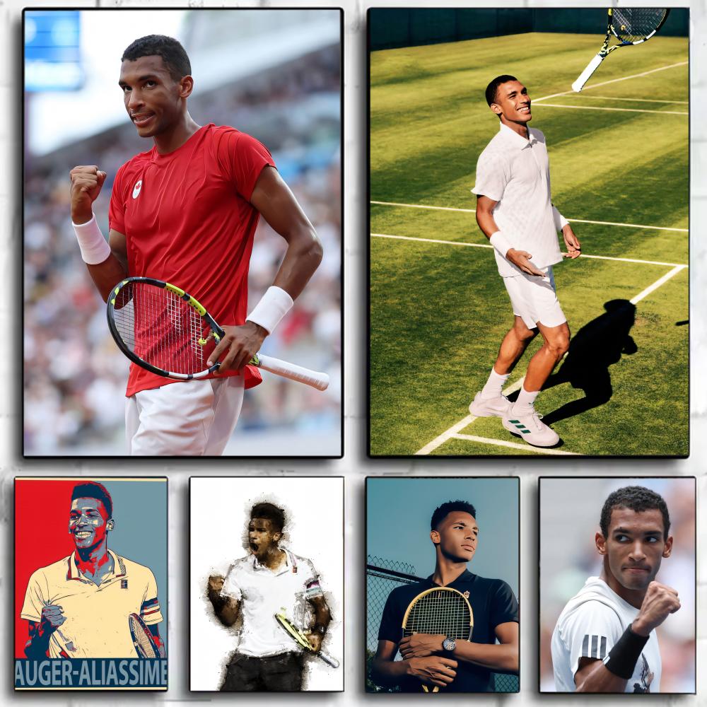 Badminton Quotes - Pôster do prodígio do tênis Félix