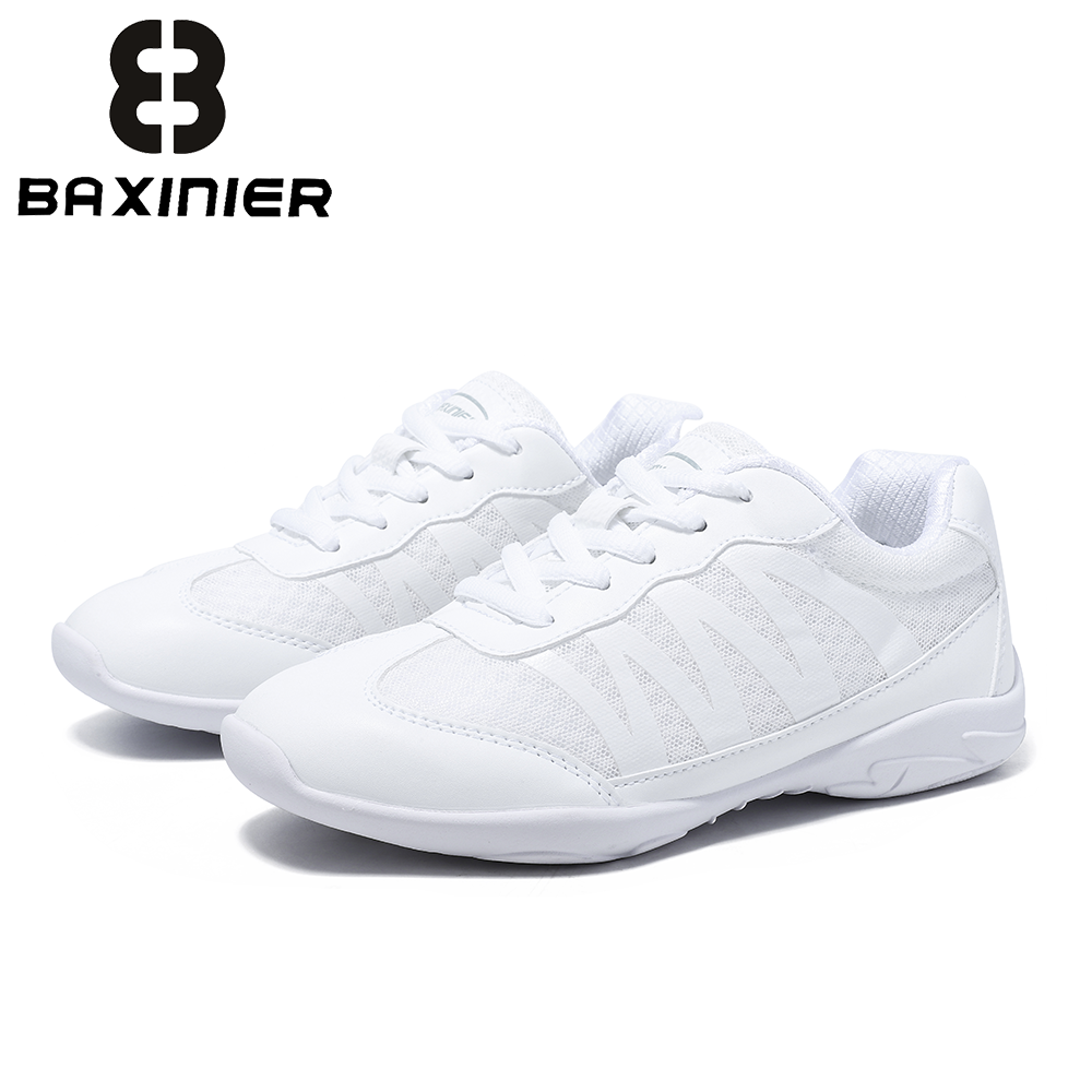 Badminton Grip - Tênis Branco BAXINIER para Meninas: Leve,