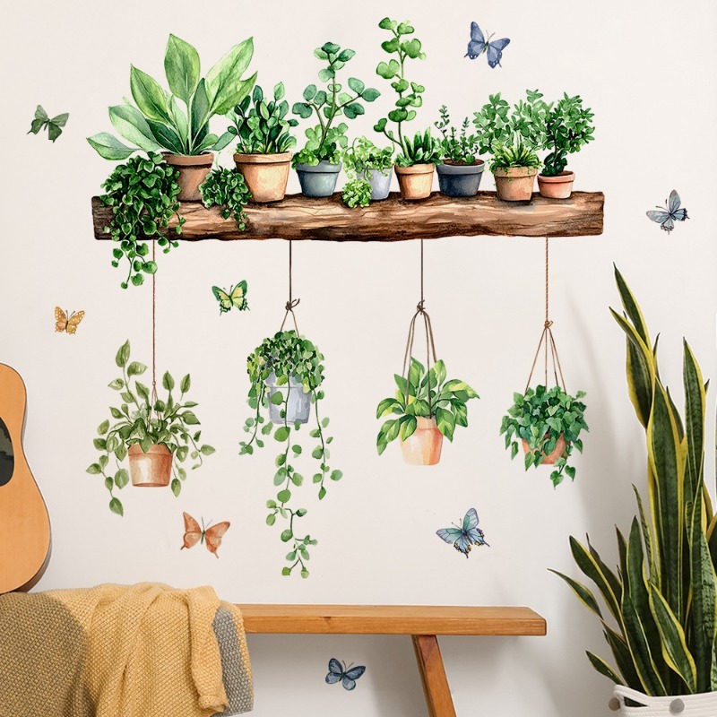 Badminton Live - Adesivos de Parede 3D de Plantas