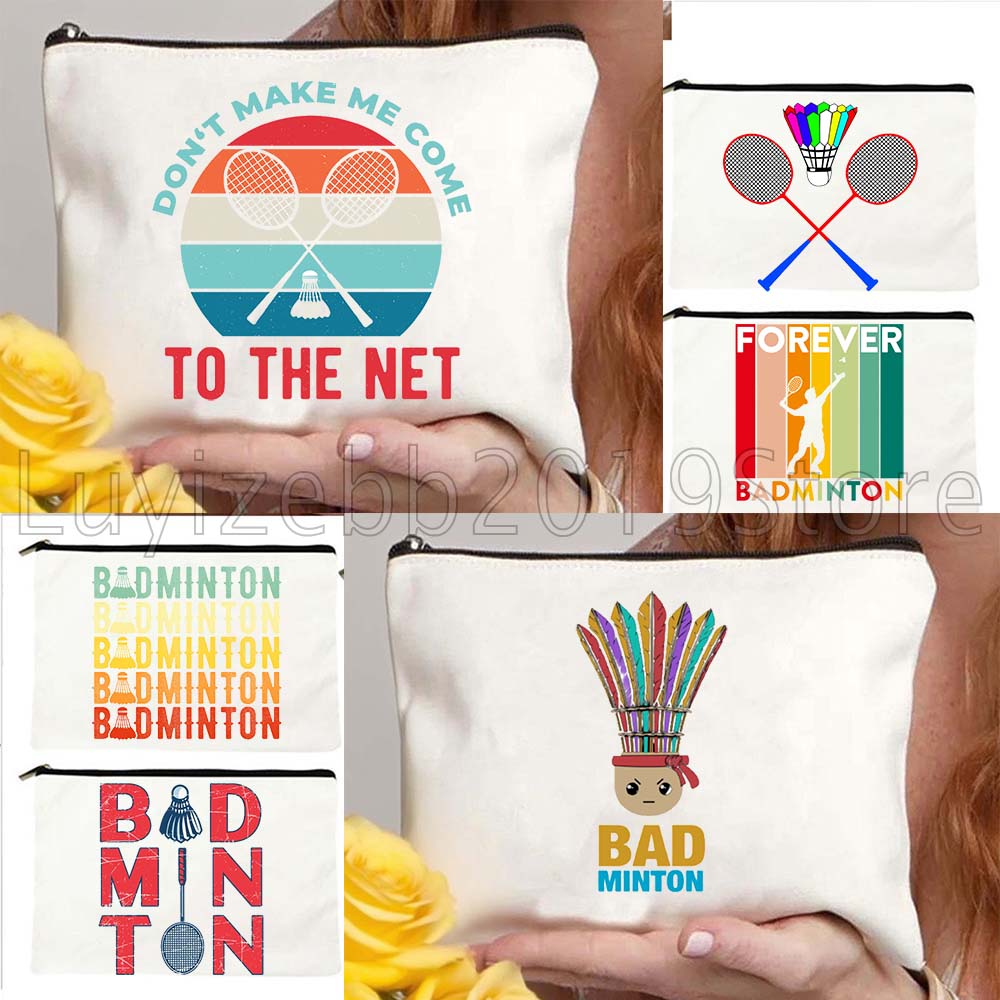 Badminton Quotes - Engraçado citações de badminton colorido arco-íris