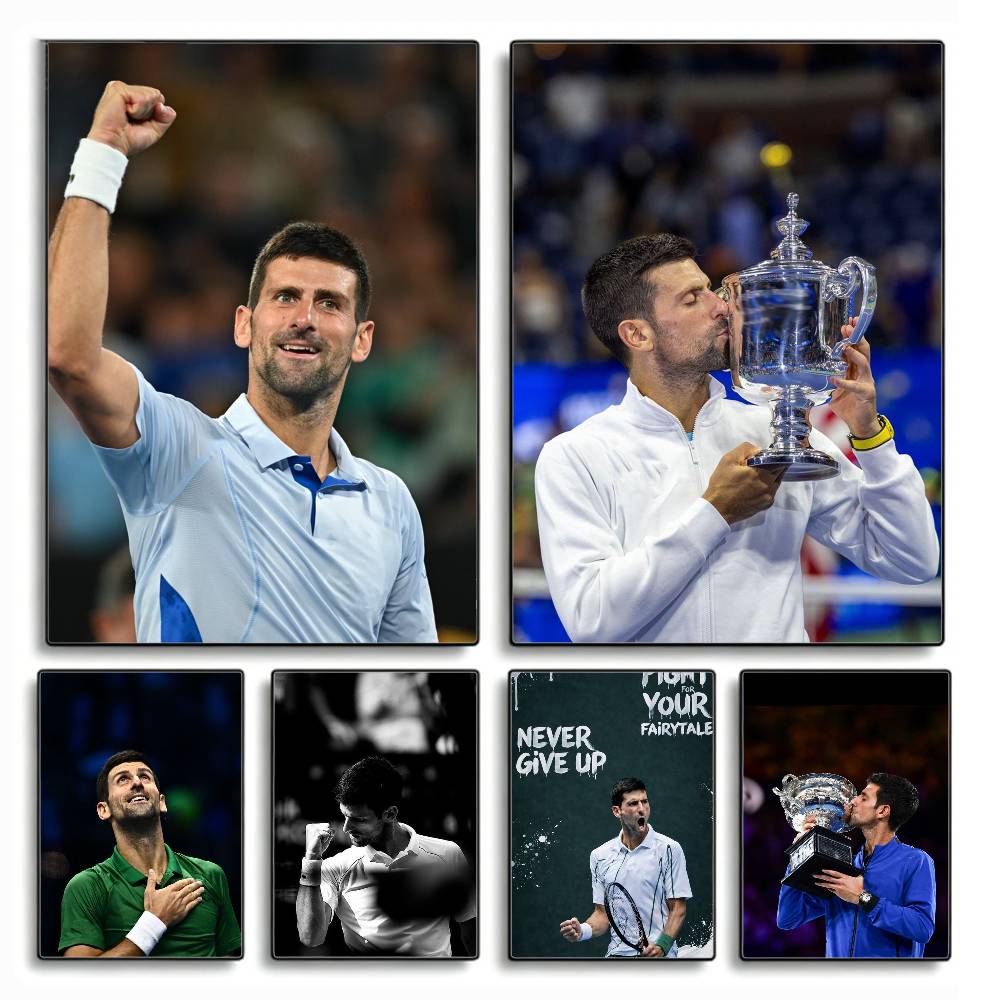 Badminton Quotes - Pôster N-Novak Tennis Legend D-Djokovic HD