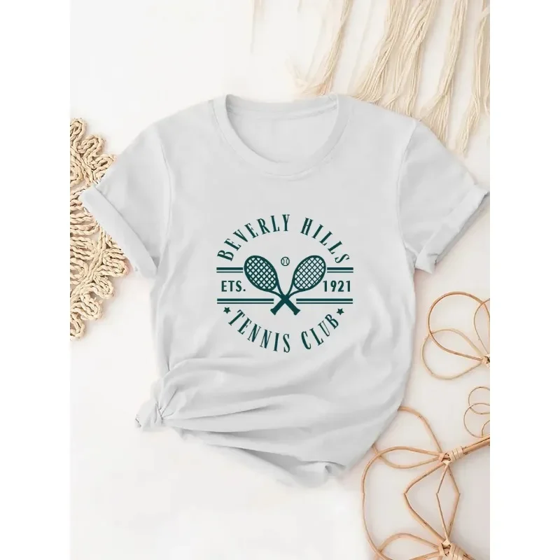 Badminton Junior - Raquete de badminton impresso camiseta manga
