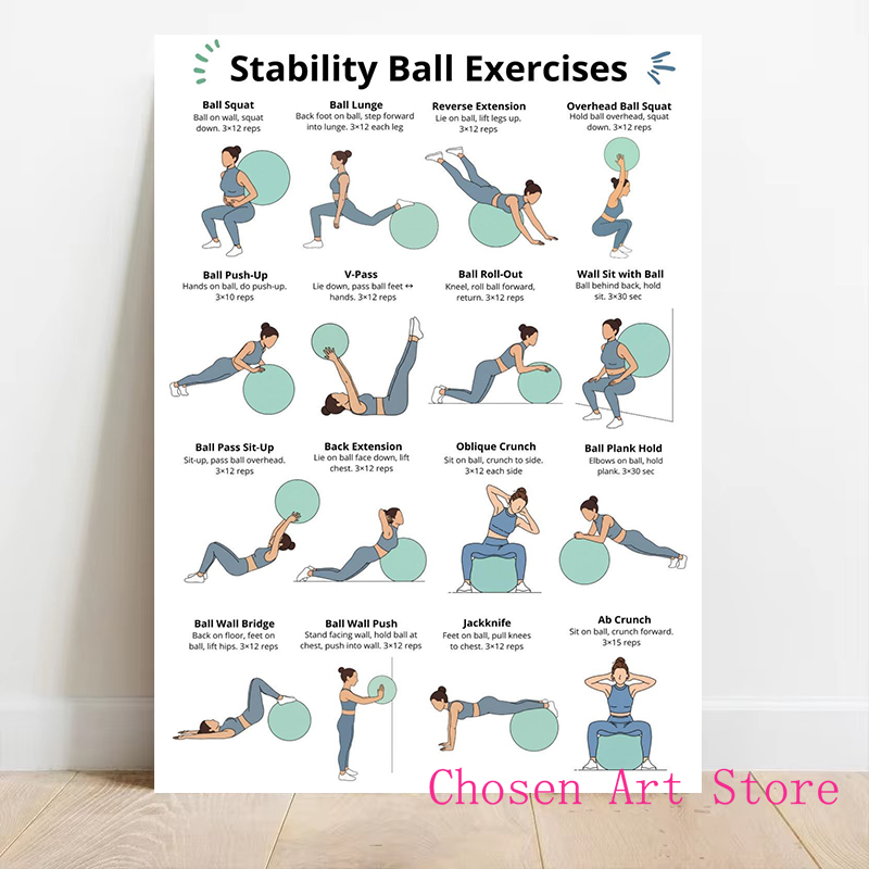 Pôster de programação de exerc - Badminton Poster avaliação e preço