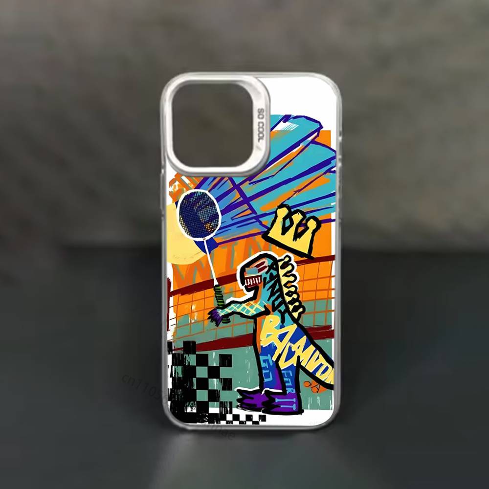 Capa de Celular Esportiva de B - Badminton Quotes avaliação e preço