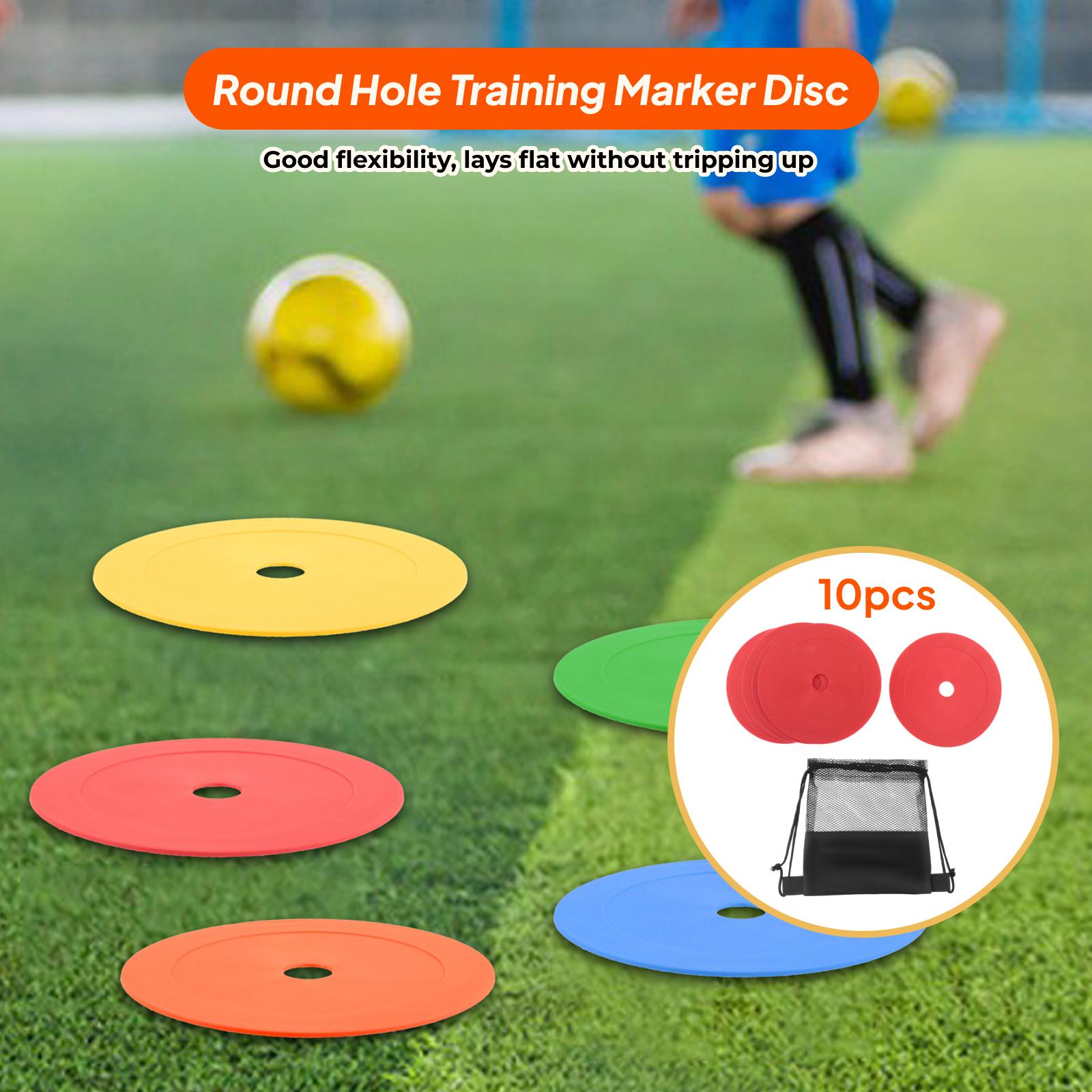 10x cones planos 6 polegadas m - Court Marker Cone avaliação e preço