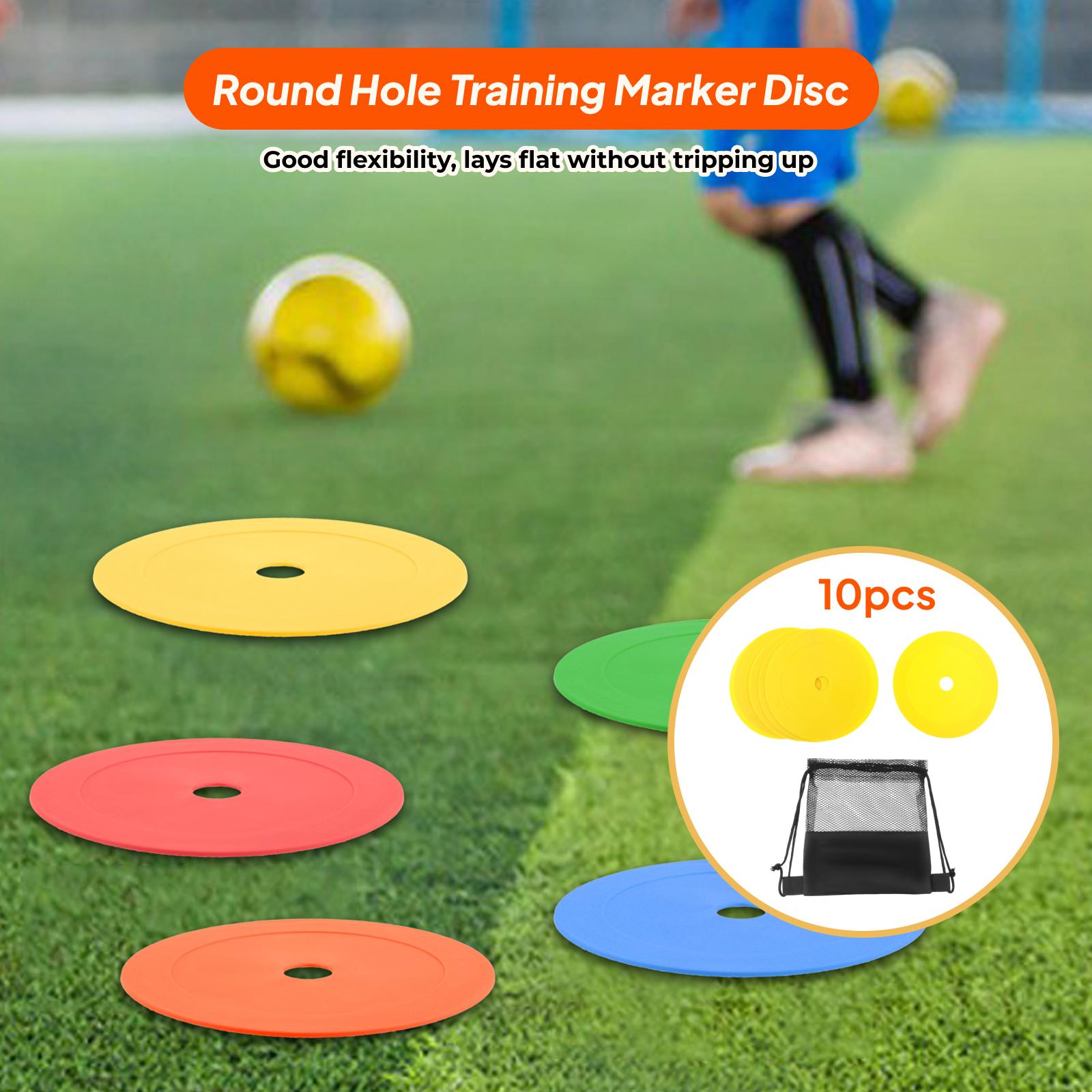 10x cones planos 6 polegadas m - Court Marker Cone avaliação e preço