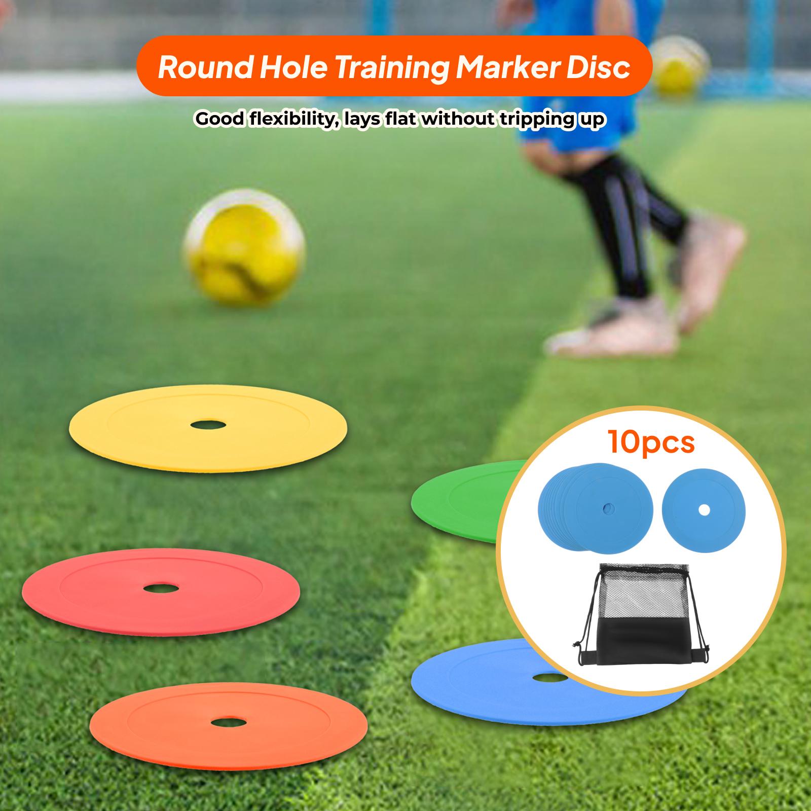 10x cones planos 6 polegadas m - Court Marker Cone avaliação e preço