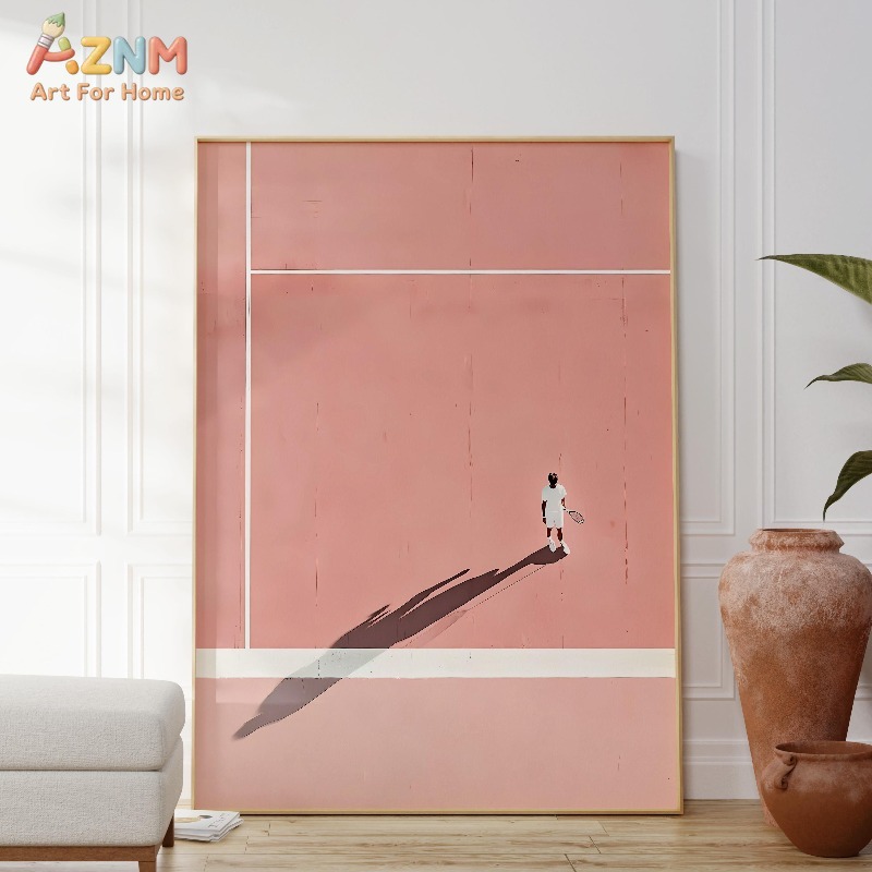 AZNM Arte de Parede em Tela Mi - Badminton Quotes avaliação e preço