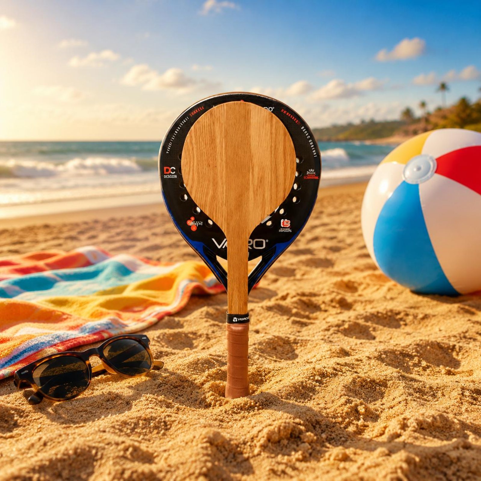 Raquete de tênis de praia de m - Badminton Grip avaliação e preço