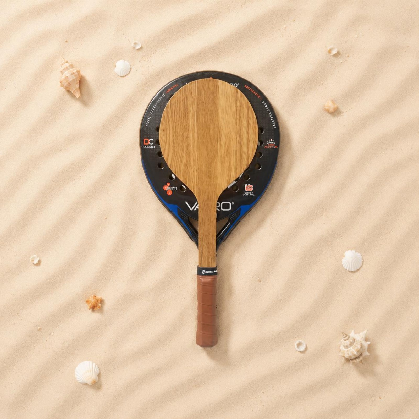 Raquete de tênis de praia de m - Badminton Grip avaliação e preço