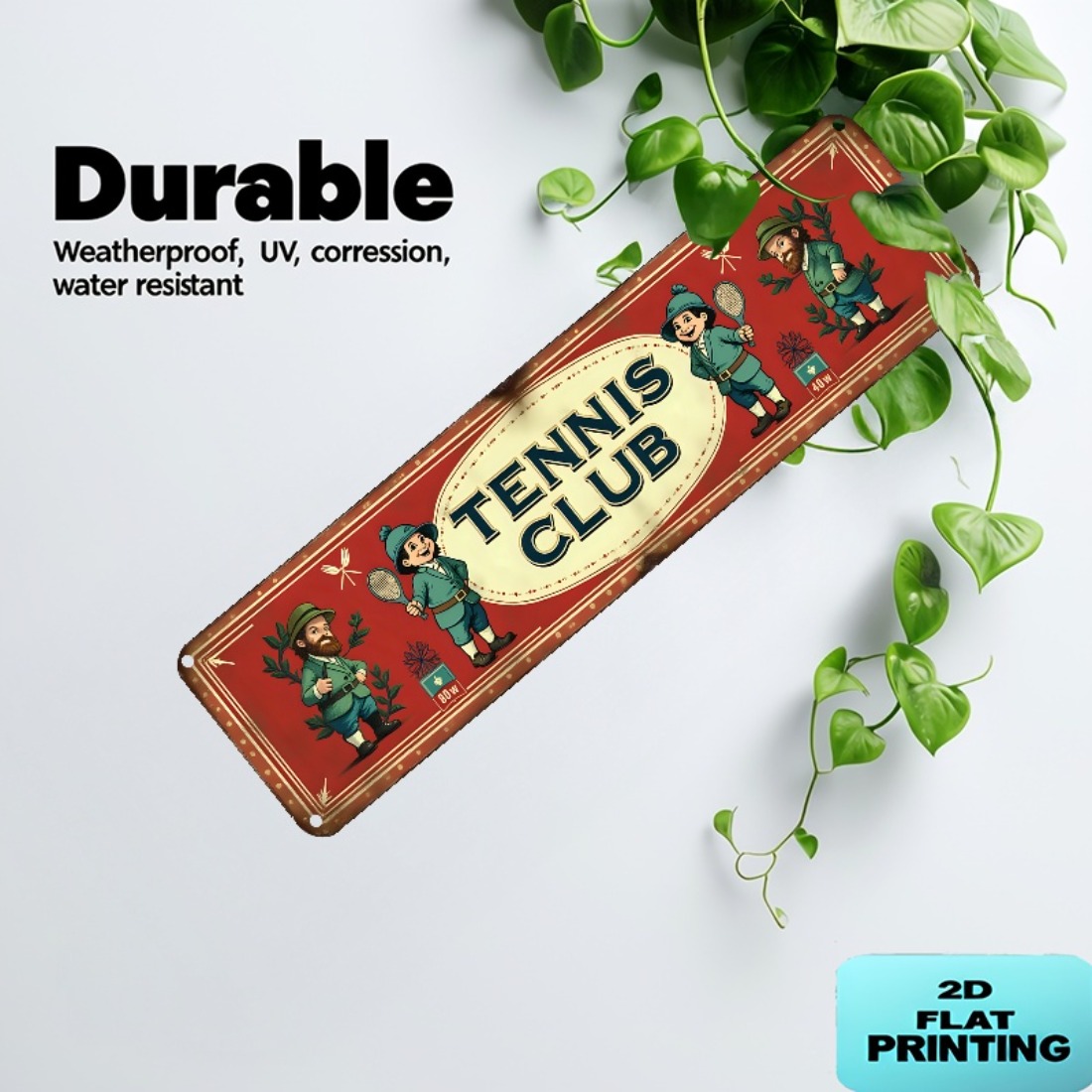 Placa de Metal Vintage para Pa - Badminton Quotes avaliação e preço