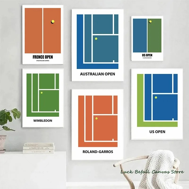 Pôsteres minimalistas de tênis - Badminton Quotes avaliação e preço