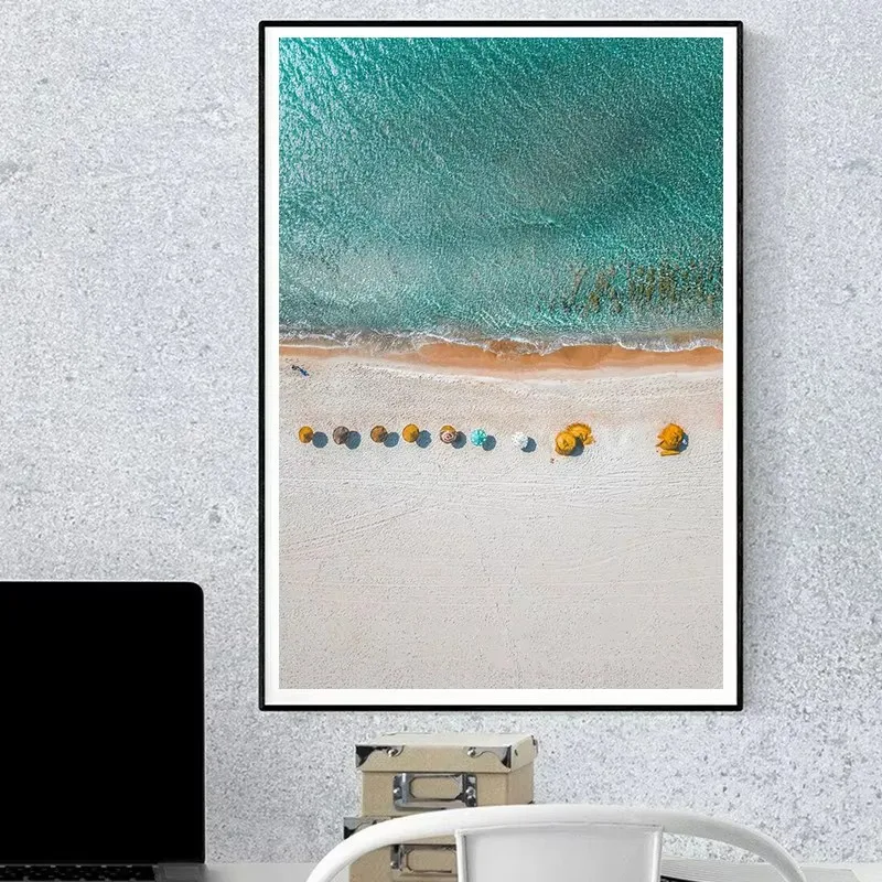 Moderno simples oceano paisage - Badminton Poster avaliação e preço