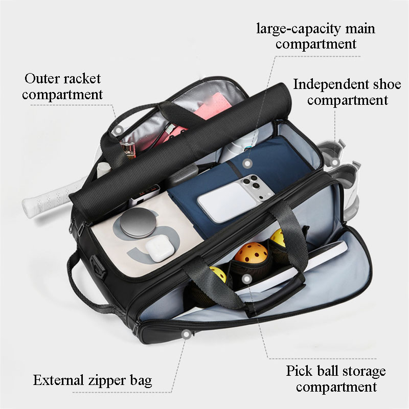 Bolsa de Tênis, Grande Capacid - Badminton Equipment avaliação e preço