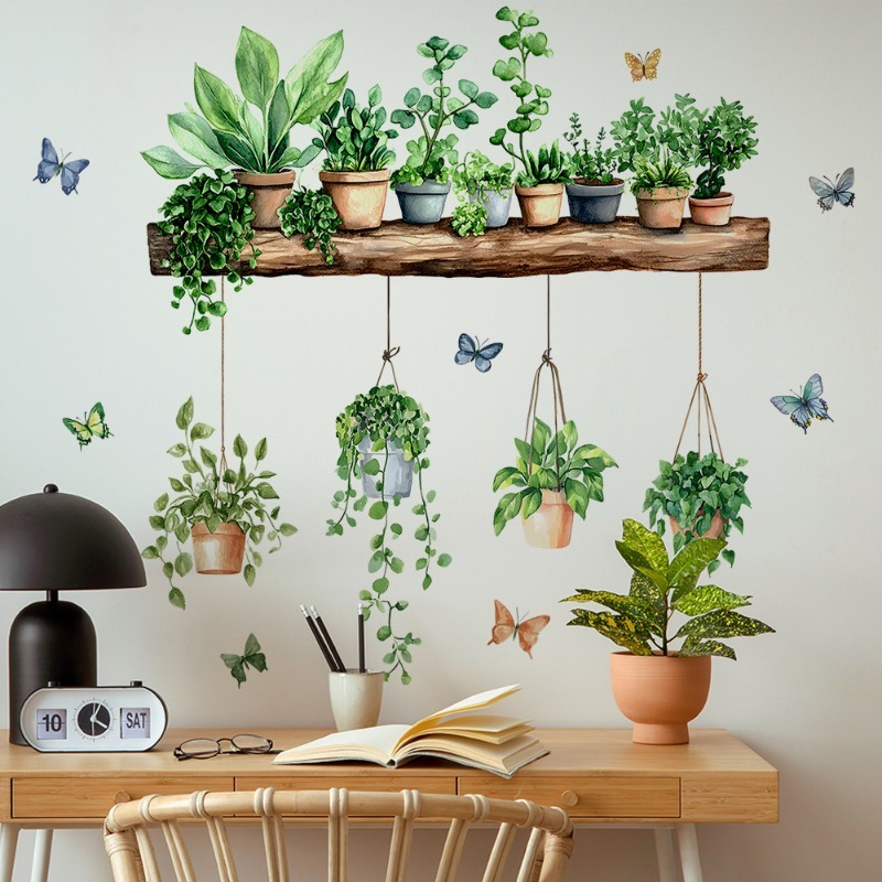 Adesivos de Parede 3D de Plant - Badminton Live avaliação e preço