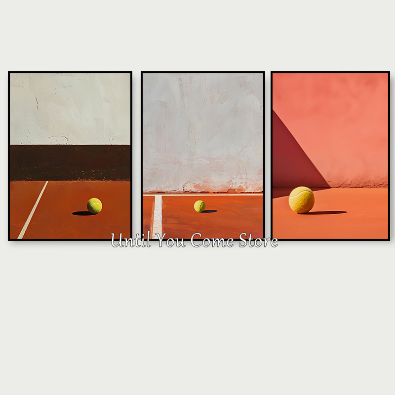 Retro tênis e raquete de tênis - Badminton Poster avaliação e preço